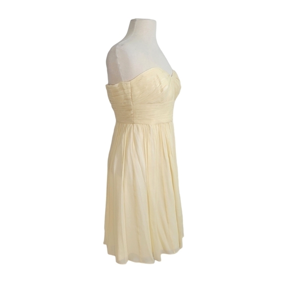 J. Crew Marbella Champagne Strapless Dress - Picture 4 of 9